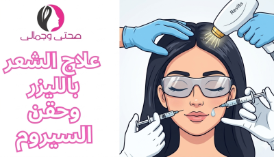 علاج الشعر بالليزر المميزات والعيوب
